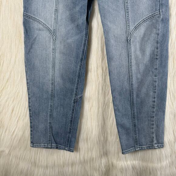 Pilcro and the Letterpress Blue Straight Leg Jeans - Picture 3 of 9